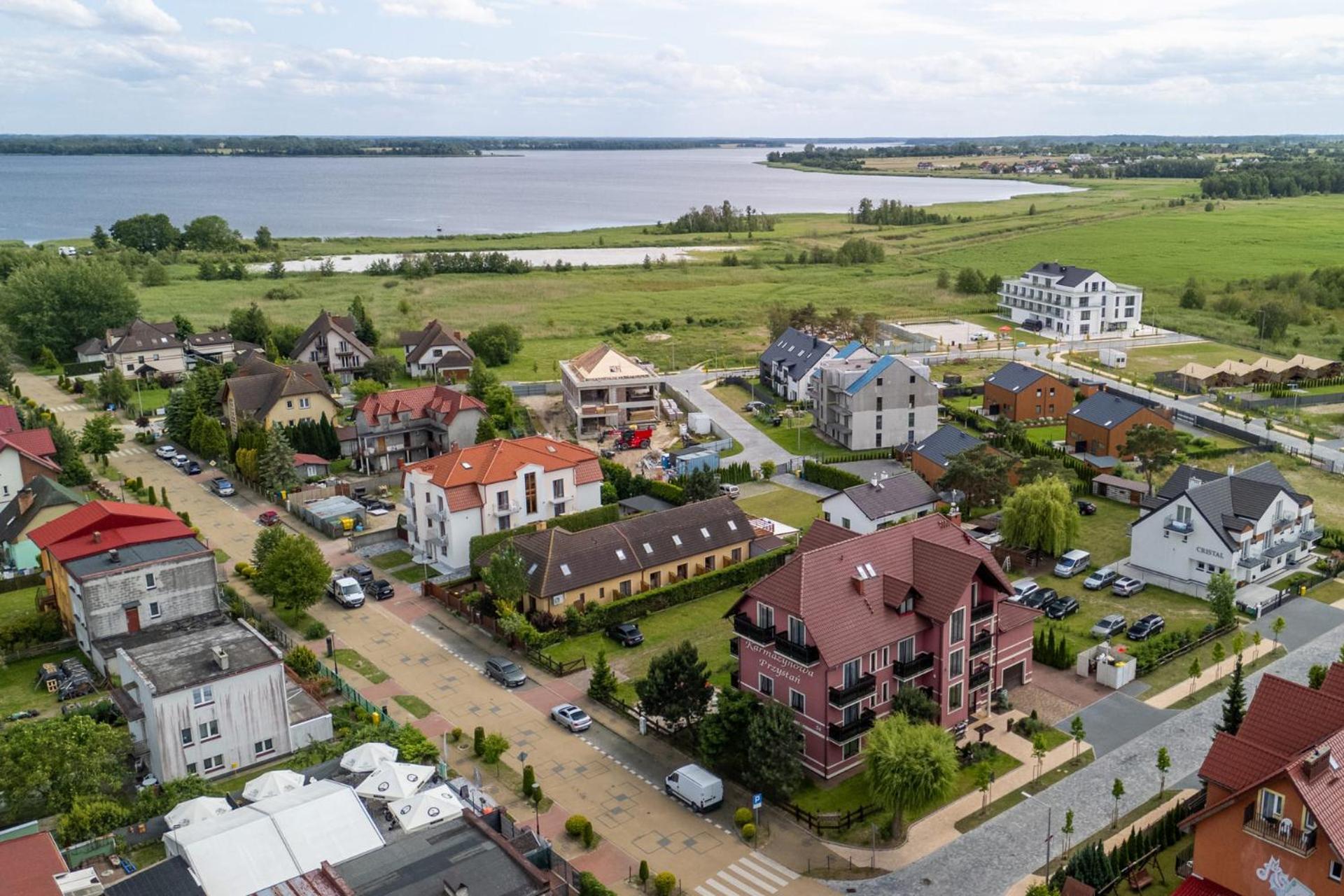 Willa Karmazynowa Przystan Międzywodzie Eksteriør billede